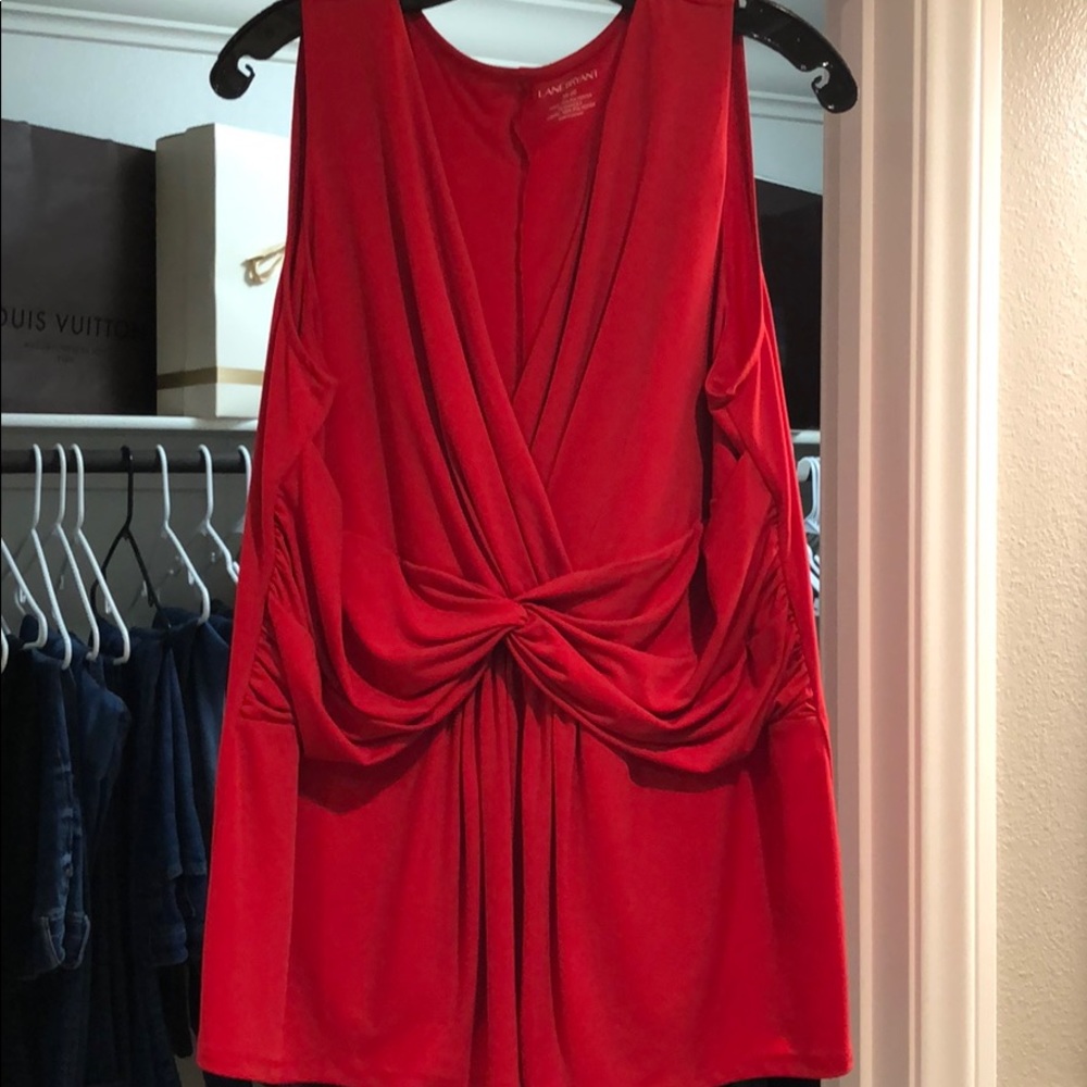 Lane Bryant sleeveless blouse